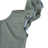 Aurora Surf Suit in Sage Green & Dustyblue