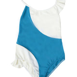 Coco One Piece Swimsuit Skyblue And Ivory