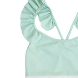Coco One Piece Swimsuit Spaceblue and mint