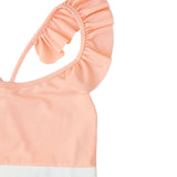 Coco One Piece Swimsuit Terracotta and Peachpink
