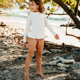 Lucinda Rashguard Ivory And Terracotta