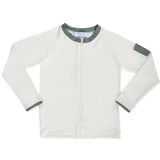 Leo Rashguard Ivory And Sage Green