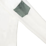 Leo Rashguard Ivory And Sage Green