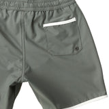 Tommaso Swim Shorts Sage Green And Ivory