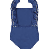 Valentina One Piece Swimsuit Space Blue And Sparkle