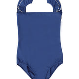 Valentina One Piece Swimsuit Space Blue And Sparkle