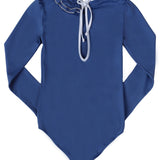 Daphne Surf Suit Space Blue And Sparkle
