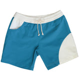 William Swim Shorts Sky Blue And Ivory