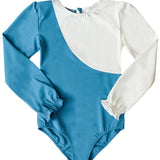 Jemima Surf Suit Sky Blue And Ivory