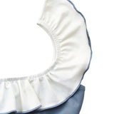 Elisa Bikini Dusty Blue And Ivory
