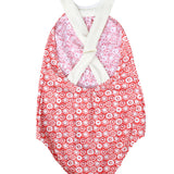 Scarlett One Piece Swimsuit Jellyfish Print Terracotta