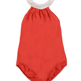 Scarlett One Piece Swimsuit Terracotta And Sand