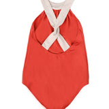Scarlett One Piece Swimsuit Terracotta And Sand