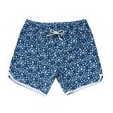 Rupert Swim Shorts Night Blue Shell Print
