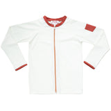 Leo Rashguard Ivory And Terracotta