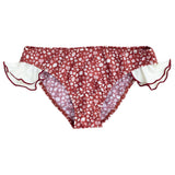 Nora Swim Pants Terracotta Shell Print