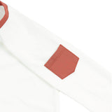 Leo Rashguard Ivory And Terracotta