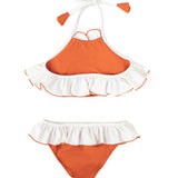 Leila Bikini in Cinnamon & Ivory