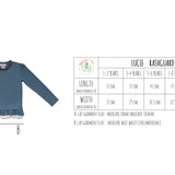 Rashguard Lucie - Dustyblue