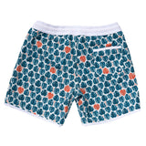 Swimshort Tommaso - Tropical Leaves Teal