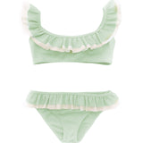 Kate Bikini - mint and ivory