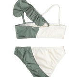 India Bikini Sage green and Ivory
