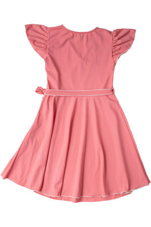 Camilla dress in Blush pink