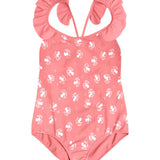 Coco One Piece Swimsuit Folpetto print Blush
