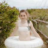 India Bikini Sage green and Ivory