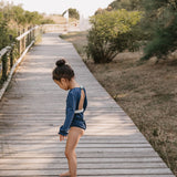 Jemima Surf Suit in Spaceblue Mint
