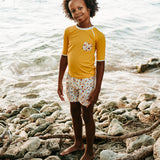 Jamie Rashguard Sicilian Yellow And Lemon Print