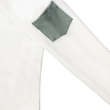 Leo Rashguard Ivory And Sage Green