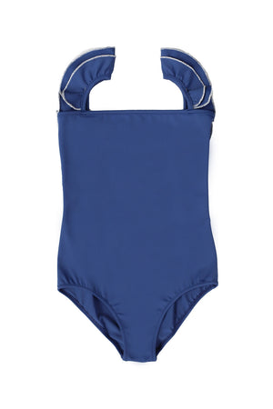Valentina One Piece Swimsuit Space Blue And Sparkle