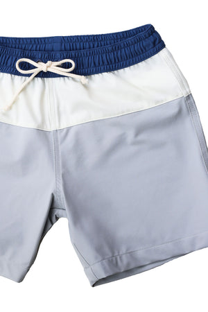 Harry Swim Shorts Cloud Grey And Space Blue