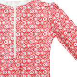 Rebecca Surf Suit Jellyfish Print Terracotta