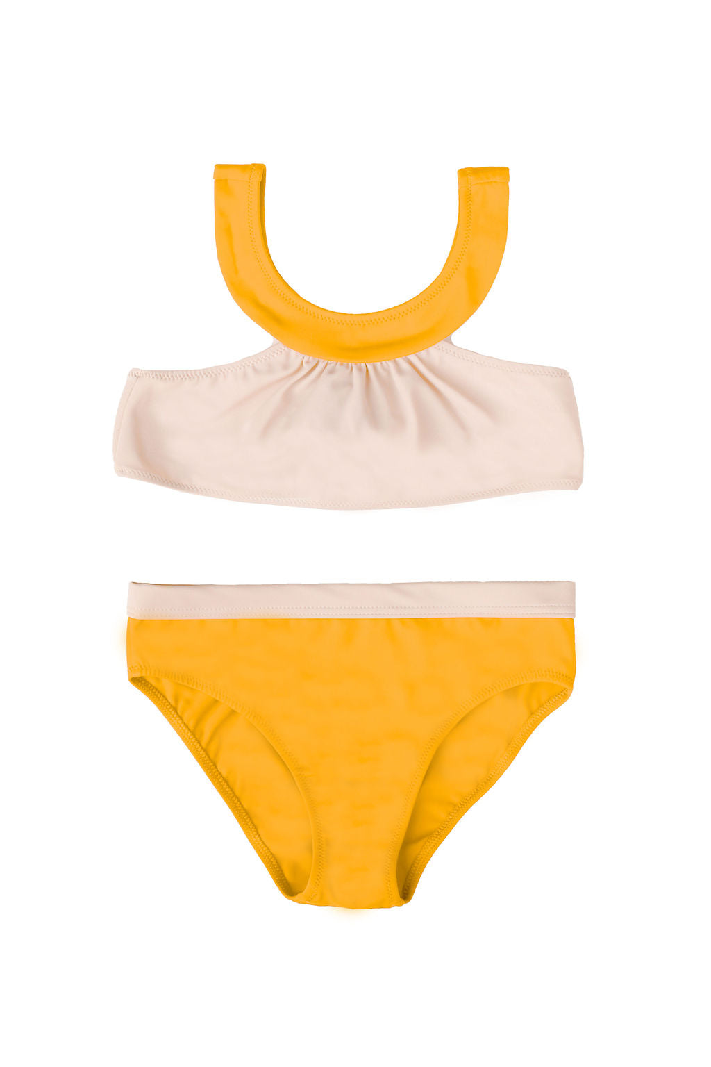 Luna Bikini Sicilian Yellow And Sand Folpetto luna-bikini-sicilian-yellow-and-sand-folpetto