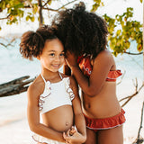Leila Bikini Terracotta And Ivory