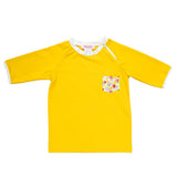 Jamie Rashguard Sicilian Yellow And Lemon Print