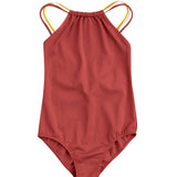 Frida One Piece Swimsuit Terracotta