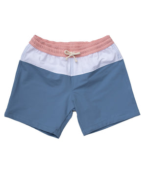 Swimshorts Harry - Light Blue and Pink on