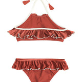 Leila Bikini Terracotta And Ivory
