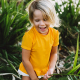 Rashguard Lilia - Mango yellow and ivory
