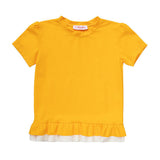 Rashguard Lilia - Mango yellow and ivory