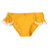 Nora swim pants - Mango yellow and ivory